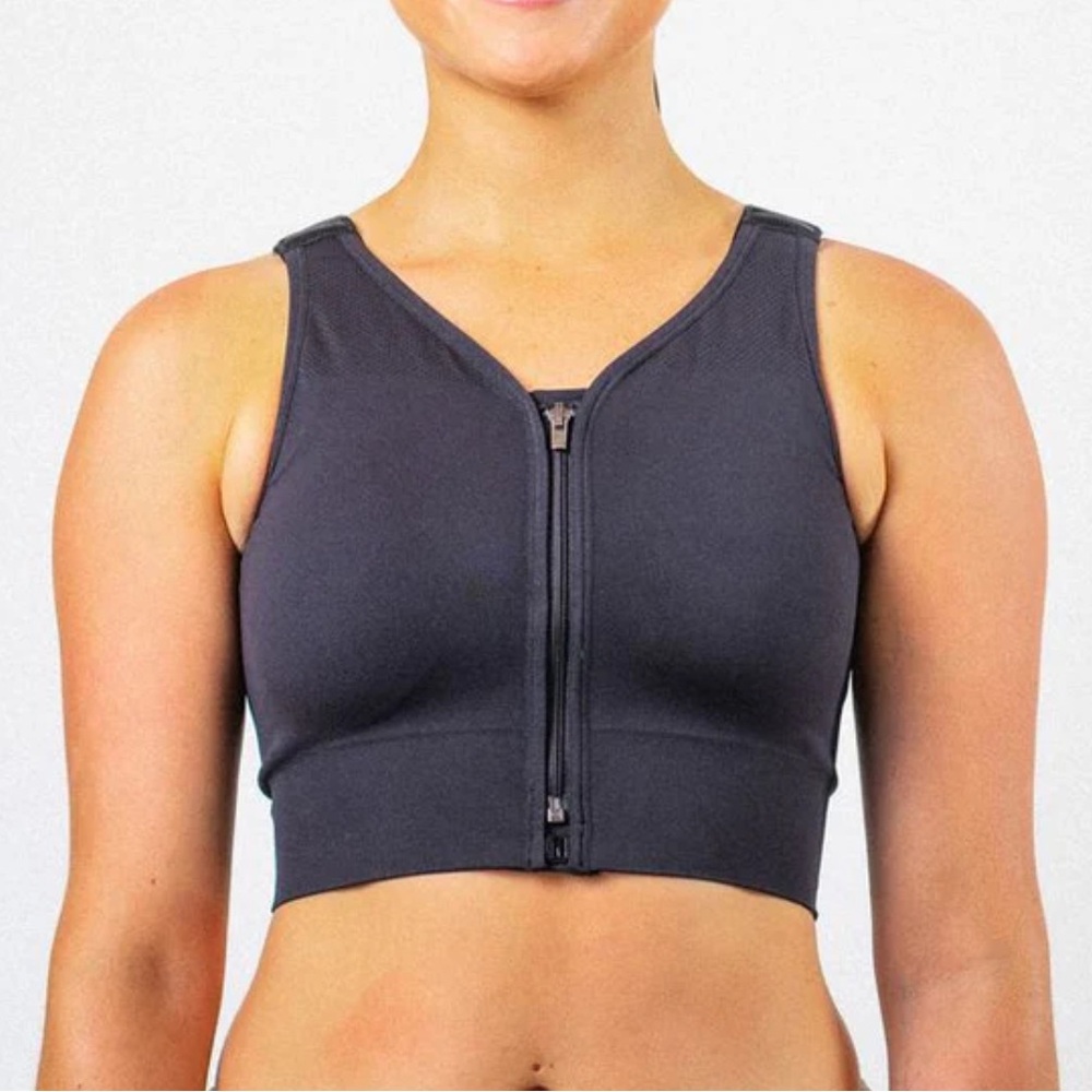 EUC Prairie Wear HuggerPRIMA Post Surgical Compression Bras (Set of 2): Size 2XL